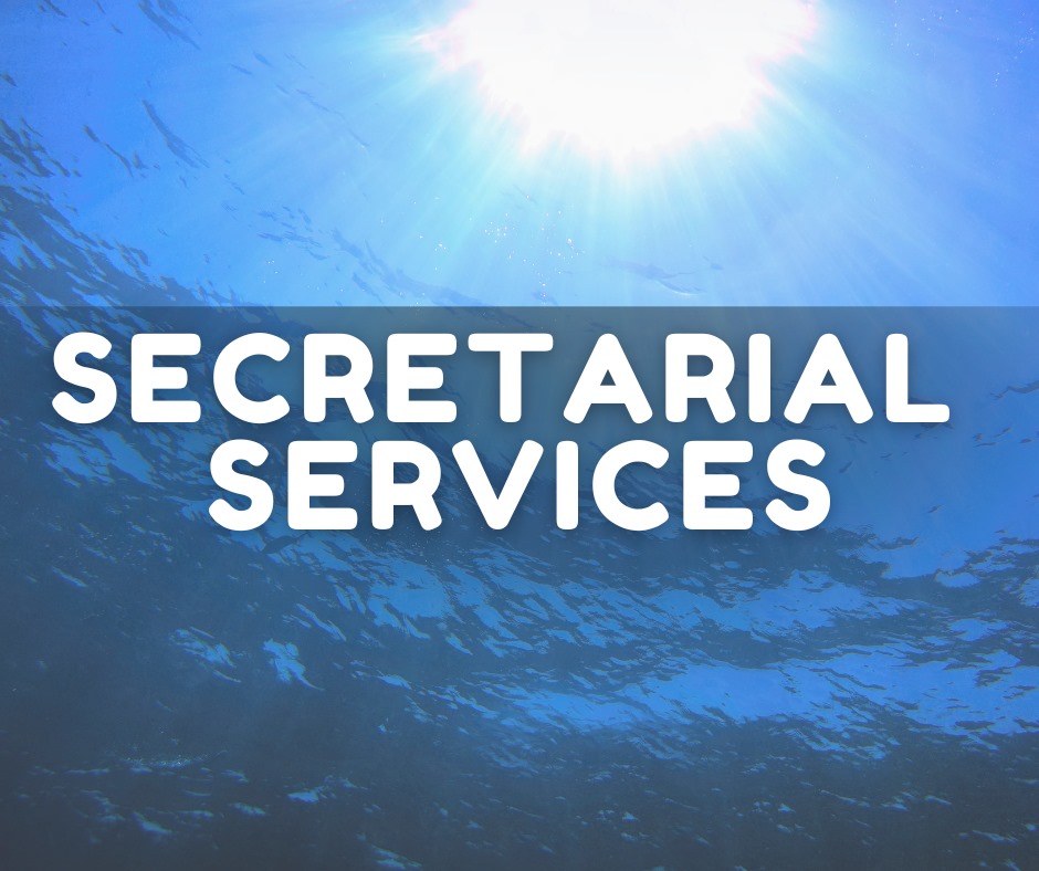 secretarial services